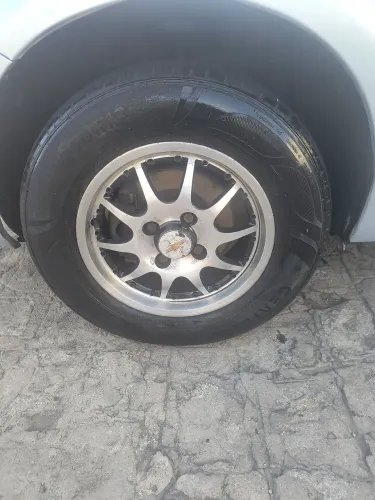Quero trocar por uma de ferro a minha e de alumínio aro 13