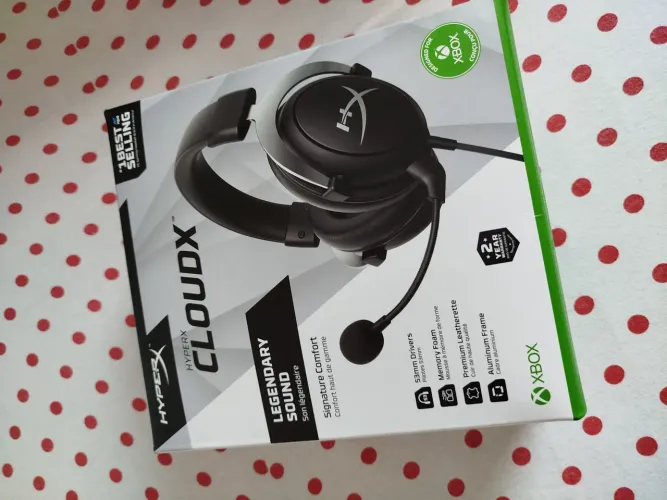 Fone Headset HyperX Xbox One e Series.