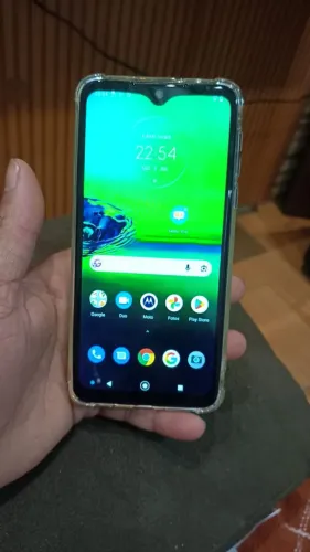 Moto g8 play aceito cartão