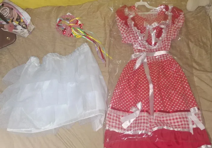 Vendo vestido de festa junina Usado somente 1 vez