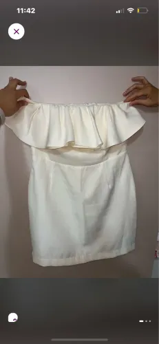 Vestido off white