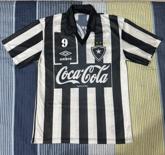 Camisa Oficial Botafogo RJ 1992 G - Camisa de Jogo