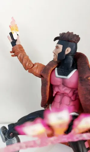 Action Figure Marvel Select X-Men Gambit Diamond Original 18cm completo