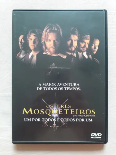 DVD Os Três Mosqueteiros 1993