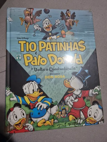 Tio Patinhas e Pato Donald - Volta a Quadradópolis- gibis