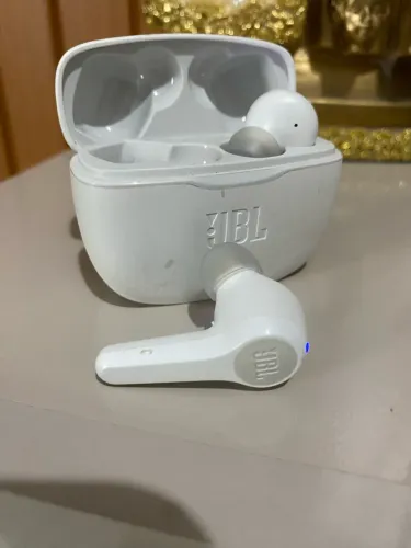 Fone Bluetooth JBL TUNE 215 TWS BRANCO 
