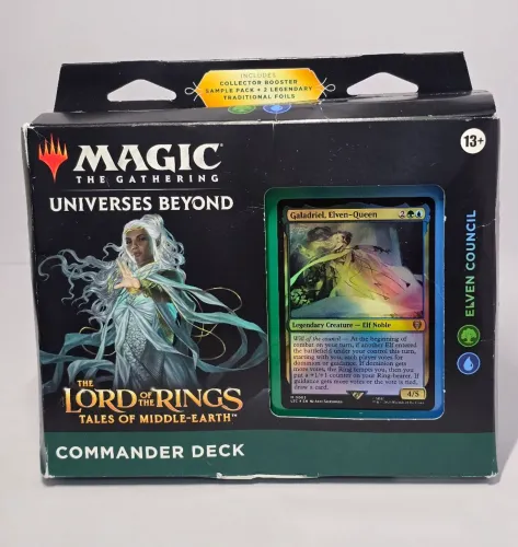 Magic The Gathering Lord of the rings commander deck Elven Council LACRADO