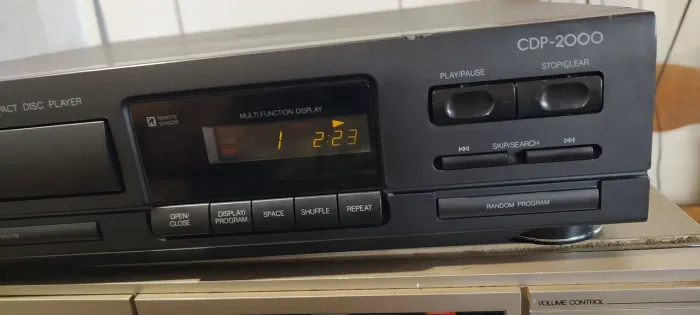 Cd player gradiente funcionando perfeitamente veja não Sony Philips teac CCE Yamaha denom