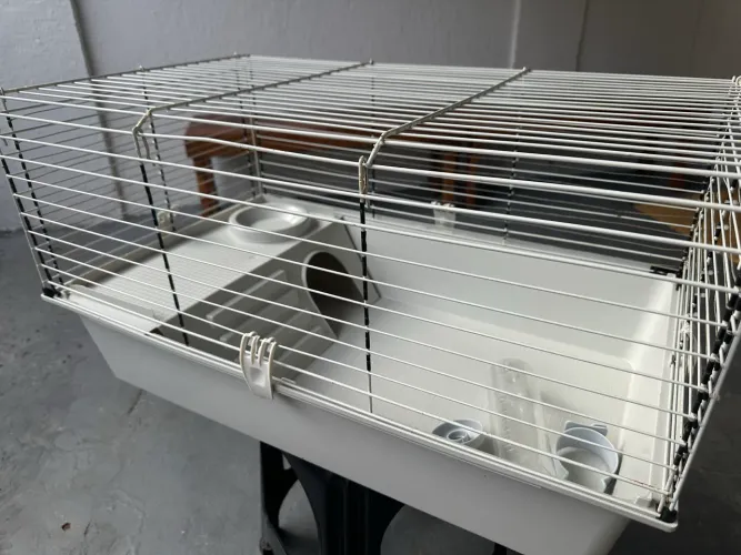 Gaiola Ferplast Cavie 80 para Roedores Cinza