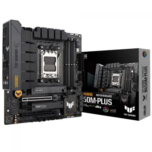 Placa Mãe Asus TUF Gaming B650M Plus, DDR5, Socket AM5, Chipset AMD B650