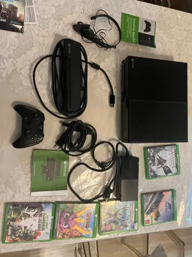 Xbox One + Kinect + 1 Controle + 5 Jogos + Caixa Original