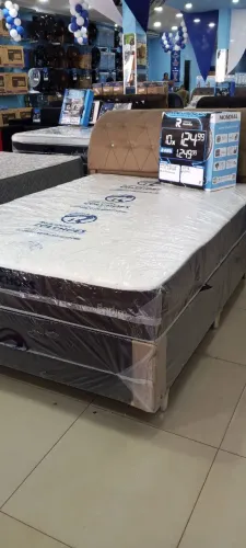 CONJUNTO CASAL BERLIM 138X188 MOLAS ENSACADAS 