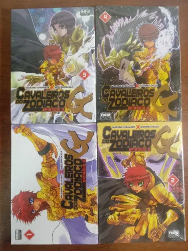Mangá Os Cavaleiros do Zodíaco Episódio G Newpop LOTE