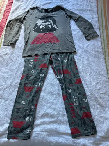 Pijama Star Wars TAM 8 cinza