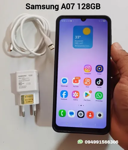 Celular Samsung A07 128GB 