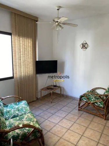 Apartamento com 2 dormitórios à venda, 75 m² por R$ 700.000,00 - Vila Alzira - Guarujá/SP
