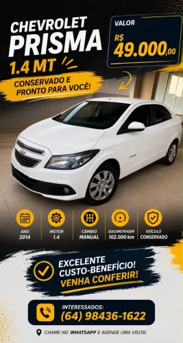 Chevrolet Prisma Sed. LT 1.4 8V Flexpower 4P 2015