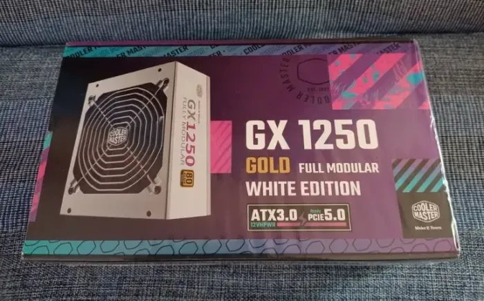Fonte Cooler Master GX Gold 1250W Full Modular 80 Plus Gold ATX 3.0 PCIe 5.0 (Novo)