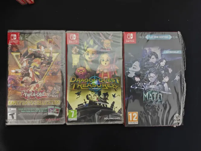 3 jogos de switch