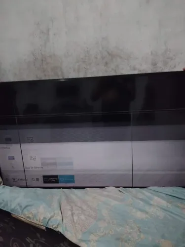 Tv Samsung 55 queimada