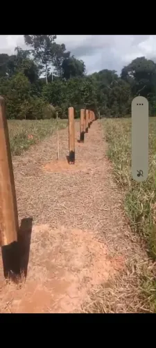 Trabalho com cercas e portoões de fazenda