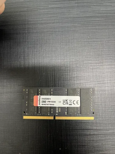 Memória 16gb ddr4 notebook kingston