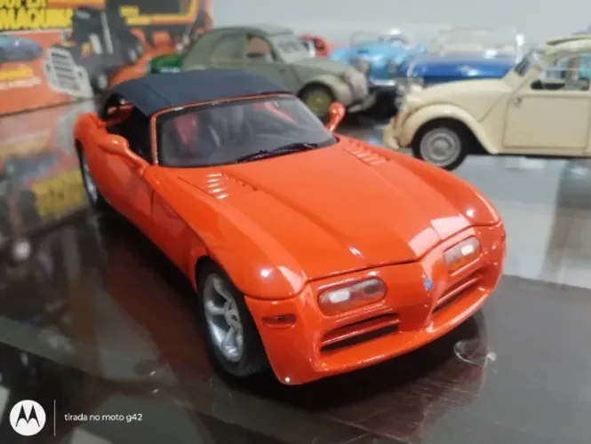 Miniatura 1/18 - Dodge Concept Conversível Laranja
