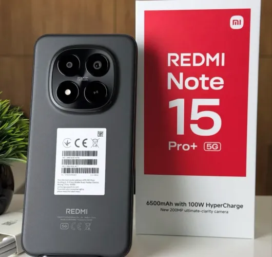 Xiaomi Redmi Note 15 PRO+ 5G 512/12 Versão Global Câmera 200MP 6500mAh Snapdragon7s Gen 4