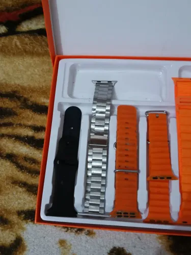 Caixa com 5 pulseiras para smartwatch 