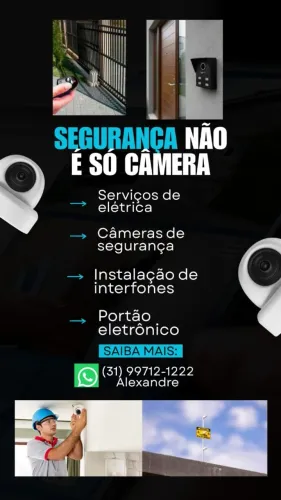 Instalação de Portão Eletrônico e Serviços de Eletricista