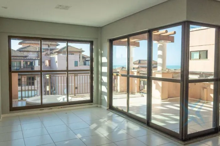 Cobertura com 3 dormitórios à venda, 136 m² por R$ 580.000,00 - Porto das Dunas - Aquiraz/