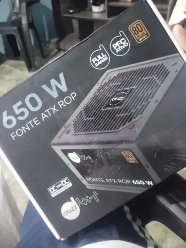 VENDO , FONTE GAMER DAZZ, ATX, 650W.