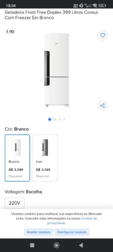 Geladeira Consul