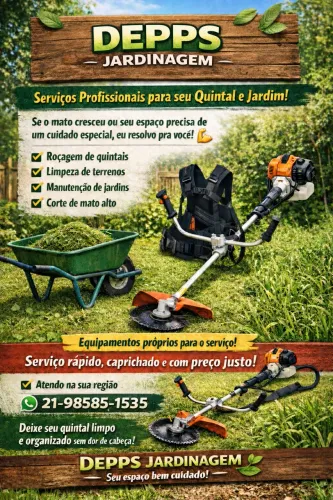 Serviços de jardinagem 