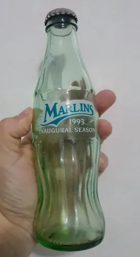 1993 Marlins Inaugural Coca-Cola (garrafa de vidro)