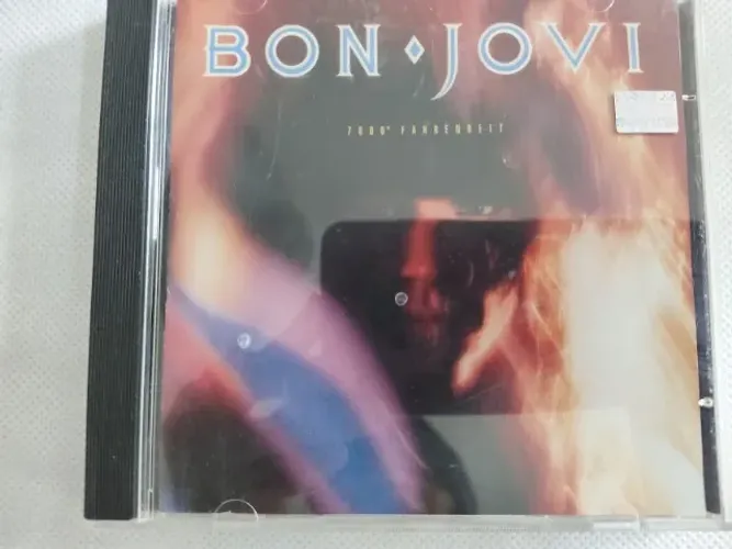 Cd Bon Jovi 7800° Fahrenheit - Made In U S A -importado 1985