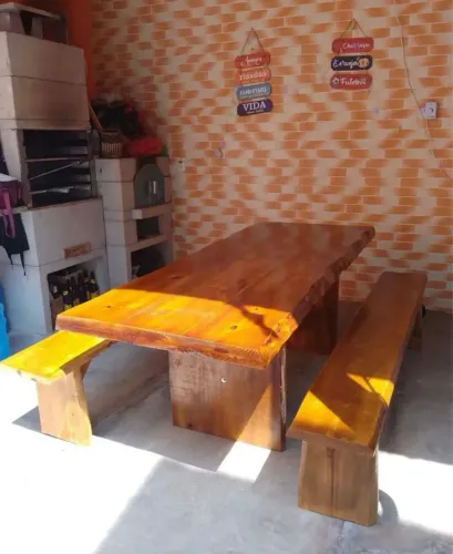 Mesa rústica