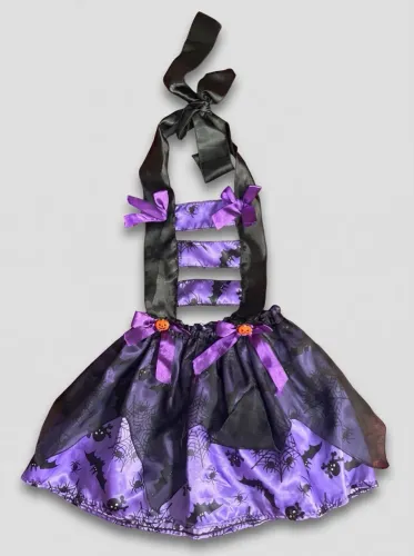 Fantasia Infantil Halloween - Vestido + Casaco de Renda