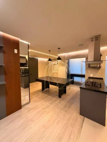 Apartamento com 1 dormitório para alugar, 52 m² por R$ 7.495/mês - Alphaville Empresarial