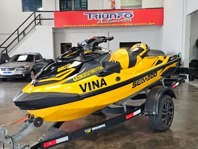 SeaDoo rxtx 300 + carretinha - 2021 (Sistema de som / revisado)
