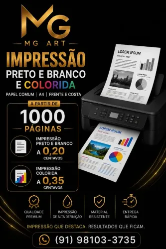 Impressão A4