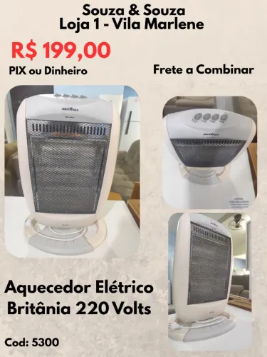 Aquecedor Elétrico Britânia 220 Volts