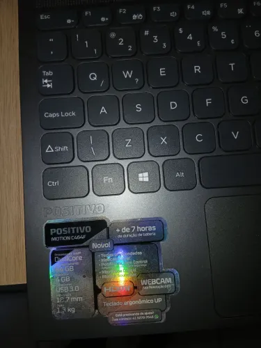Notbook positivo intel