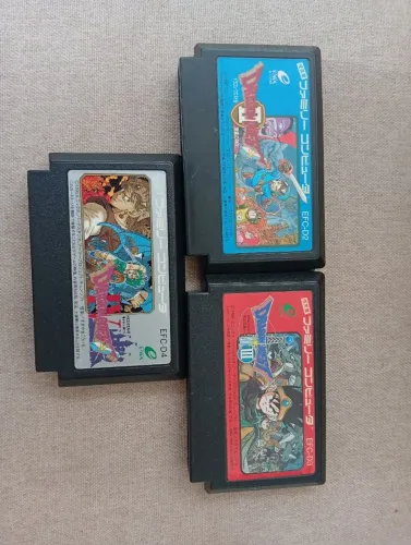 Lote dragon quest famicom