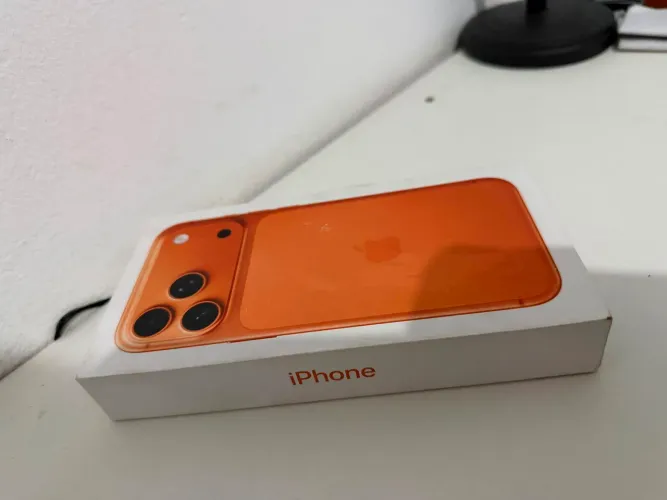 iPhone 17 Pro Max 256GB laranja Novo