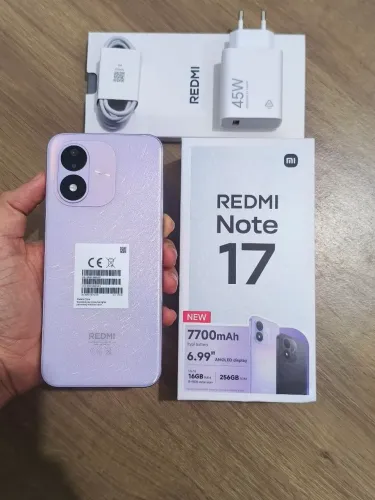 Redimi note 17 256 GB novo