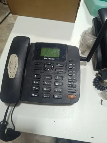 telefone fixo rural da Multilaser. 