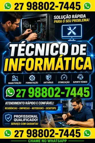 Assistência técnica em informática 