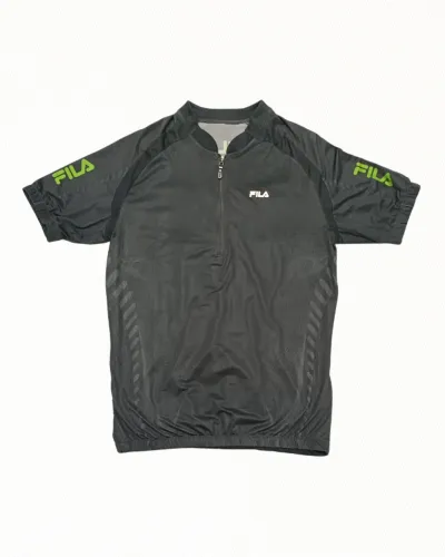 Camisa Fila Ciclismo Cinza