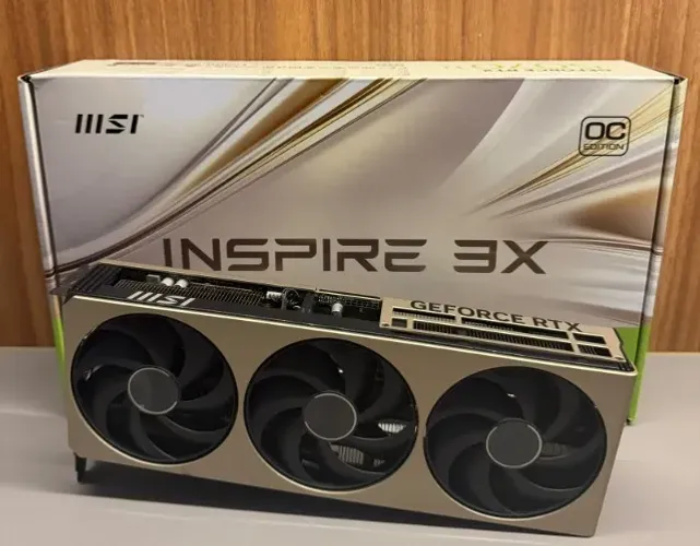 RTX 5070 Ti 16GB MSI INSPIRE 3X